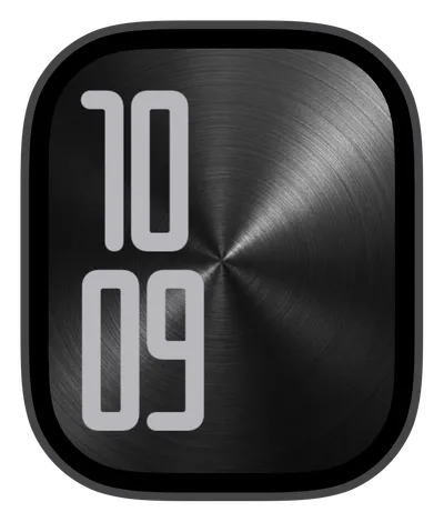 Abyss collection Apple Watch face — Abyss Black by Watch Luxe