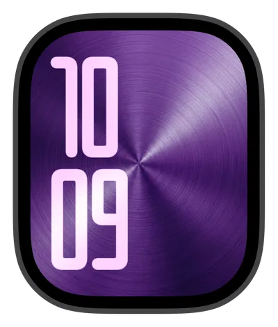 Abyss collection Apple Watch face — Abyss Purple by Watch Luxe