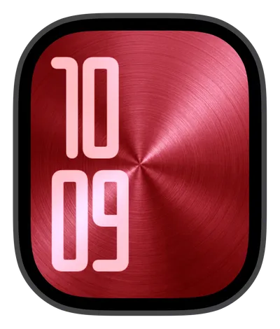 Abyss collection Apple Watch face — Abyss Red by Watch Luxe