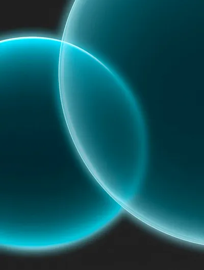 live Apple Watch face — Aqua Glow by Watch Lux