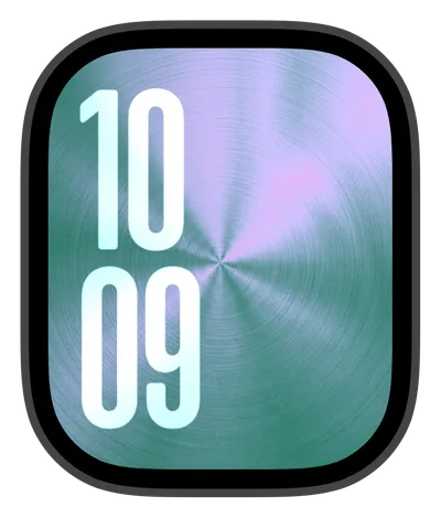 Abyss collection Apple Watch face — Aqua Radiance by Watch Luxe