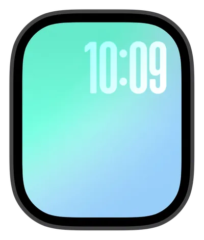 photo Apple Watch face — Aqua Sky by Watch Lux