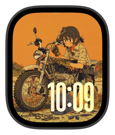 photo Apple Watch face — Bike Mechanic by Watch Lux