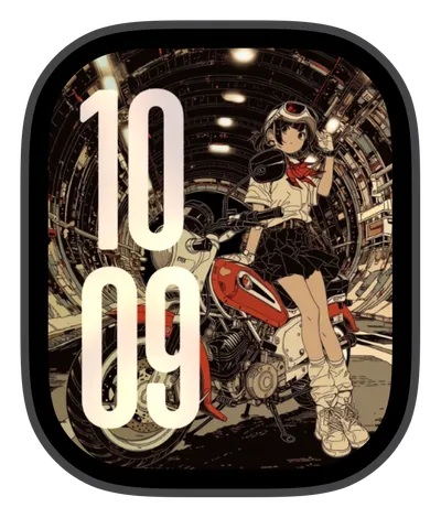 Cyberpunk Apple Watch faces by Watch Luxe