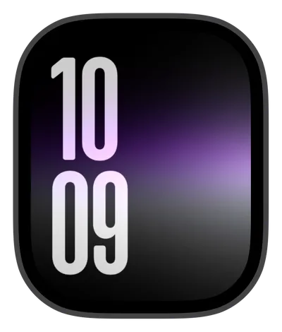 photo Apple Watch face — Black Haze by Watch Lux