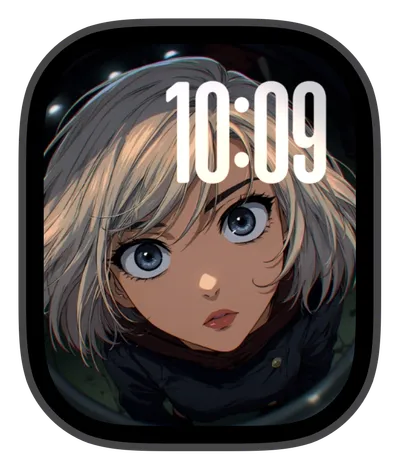 photo Apple Watch face — Blue Eyes by Watch Lux