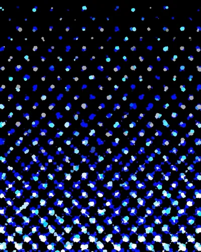 live Apple Watch face — Blue Pulse by Watch Lux