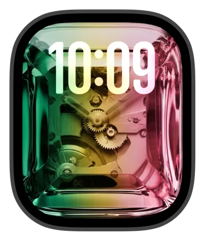 Gems collection Apple Watch face — Chroma Gears by Watch Luxe