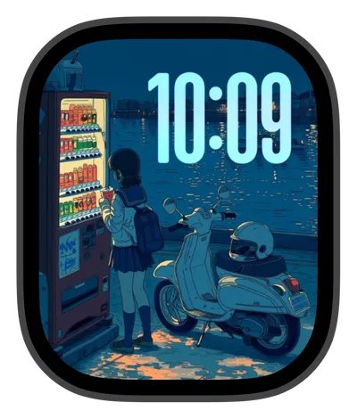 photo Apple Watch face — City Vending by Watch Lux