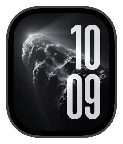Space Apple Watch face — Comet Dust by Watch Lux