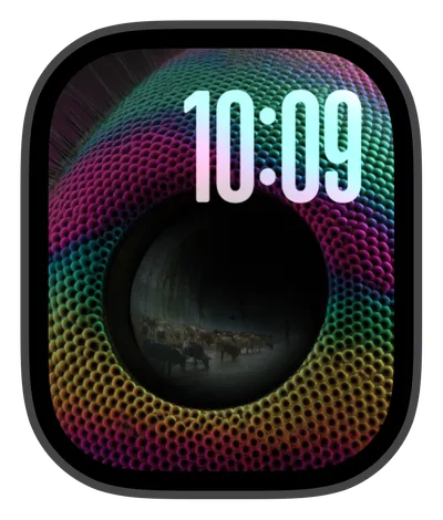 Eyes collection Apple Watch face — Compound Eye by Watch Luxe