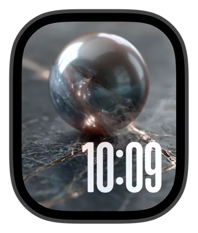 Luxury Apple Watch face — Cosmic Pearl by Watch Lux