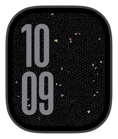 Photo Apple Watch face — Cracked Confetti by Watch Lux