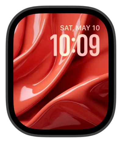 Photo Apple Watch face — Crimson by Watch Lux