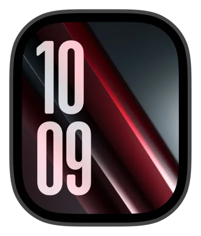 Photo Apple Watch face — Crimson Shift by Watch Lux