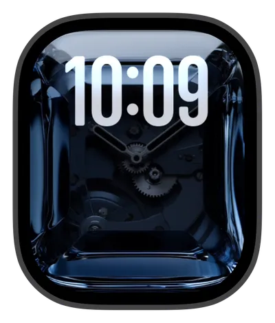 Gems collection Apple Watch face — Crystal Gears by Watch Luxe