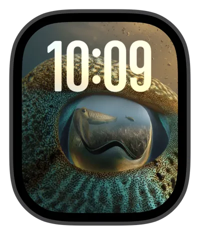 Eyes collection Apple Watch face — Cuttlefish Gaze by Watch Luxe