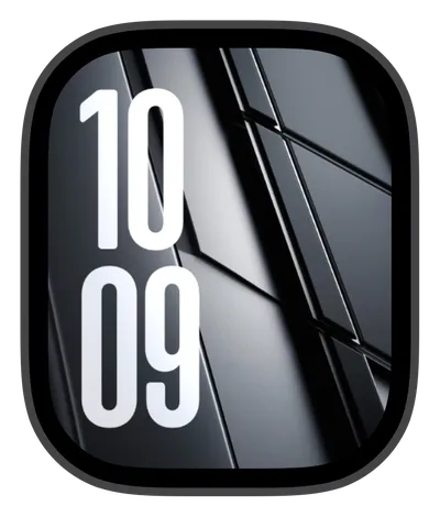 Blocks collection Apple Watch face — Dark Panels by Watch Luxe