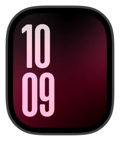 photo Apple Watch face — Deep Plum by Watch Lux