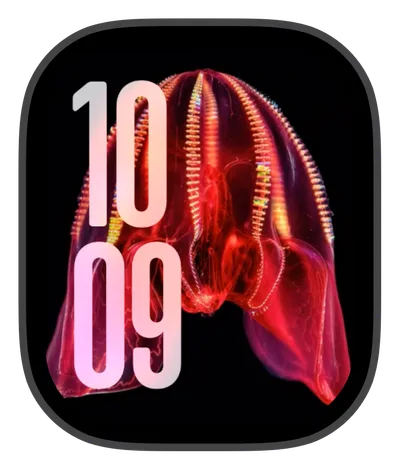 Deep Sea collection Apple Watch face — Deep Sea Bloomer by Watch Luxe