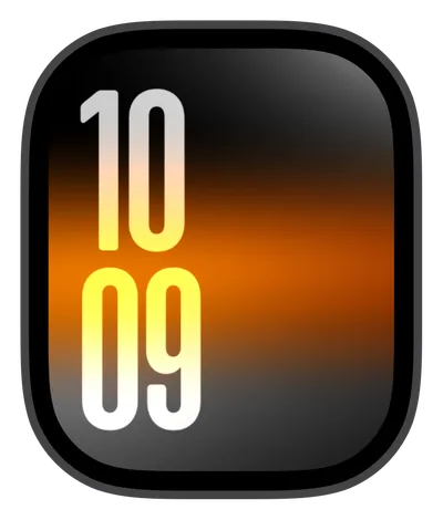 photo Apple Watch face — Ember Glowing by Watch Lux