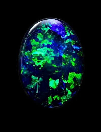 Opals collection Apple Watch face — Emerald Shard by Watch Luxe