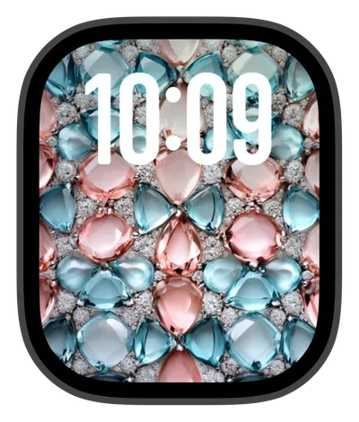 photo Apple Watch face — Gemstone Bloom by Watch Lux