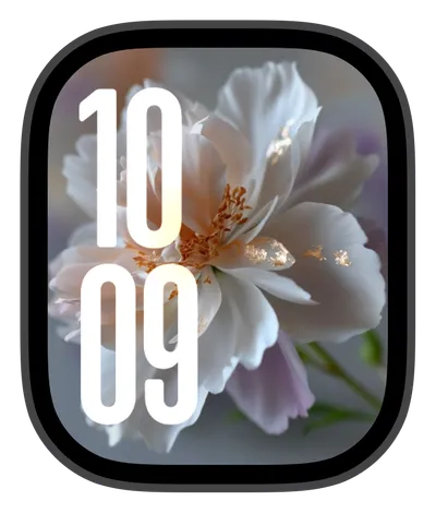 photo Apple Watch face — Gilded Bloom by Watch Lux