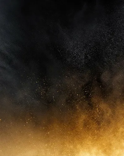 live Apple Watch face — Golden Dust by Watch Lux