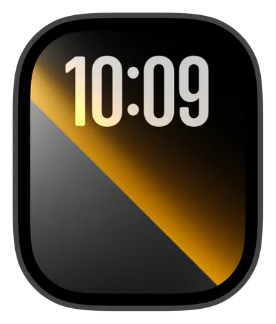 photo Apple Watch face — Golden Split by Watch Lux
