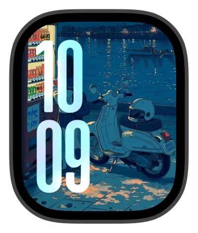 photo Apple Watch face — Harbor Lights by Watch Lux