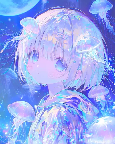 live Apple Watch face — Jellyfish Dream by Watch Lux