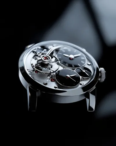 live Apple Watch face — Mechanical Elegance by Watch Lux