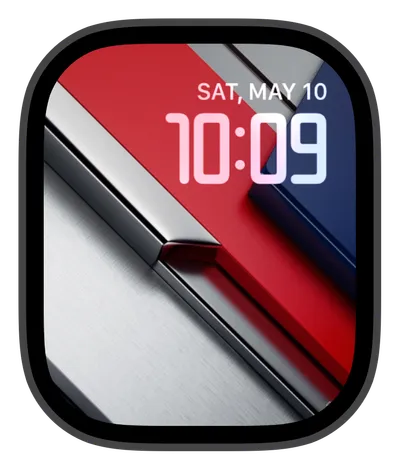 photo Apple Watch face — Metal Shift by Watch Lux