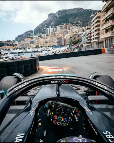 Premium Apple Watch face — Monaco Race by Watch Luxe