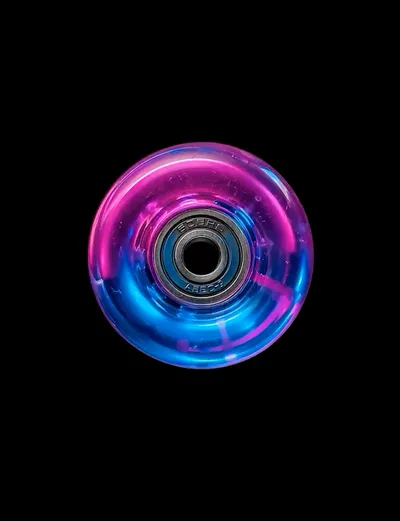 live Apple Watch face — Neon Wheel by Watch Lux