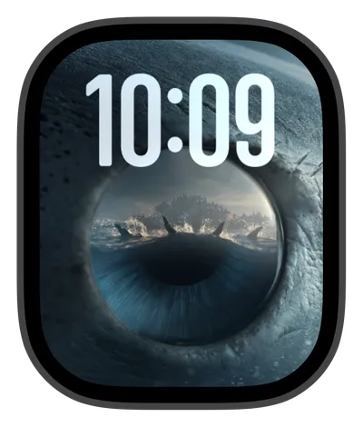 Eyes collection Apple Watch face — Ocean Eye by Watch Luxe
