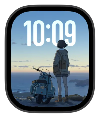 photo Apple Watch face — Ocean View by Watch Lux