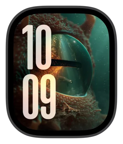 Eyes collection Apple Watch face — Oceanic Eyes by Watch Luxe