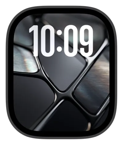 photo Apple Watch face — Onyx Shine by Watch Lux