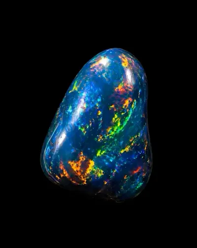 Opals collection Apple Watch face — Opal Glow Blue by Watch Luxe