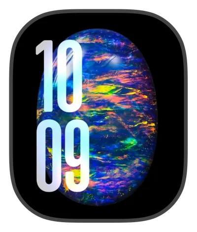 Opals collection Apple Watch face — Opal Glowing by Watch Luxe