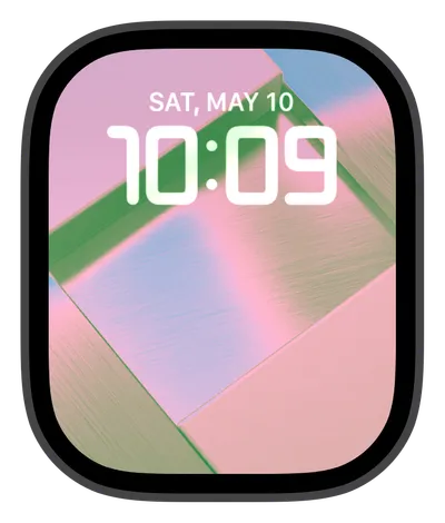 Blocks collection Apple Watch face — Pastel Blocks by Watch Luxe