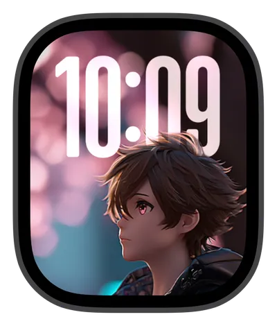 photo Apple Watch face — Pink Gaze by Watch Lux