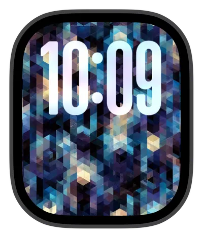 Photo Apple Watch face — Pixelated Prism by Watch Lux