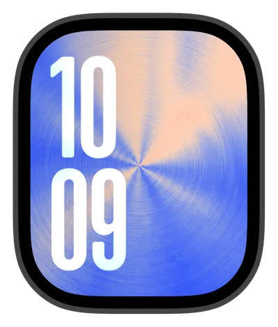 Abyss collection Apple Watch face — Radial Haze by Watch Luxe
