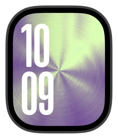 Abyss collection Apple Watch face — Radiant Aura by Watch Luxe