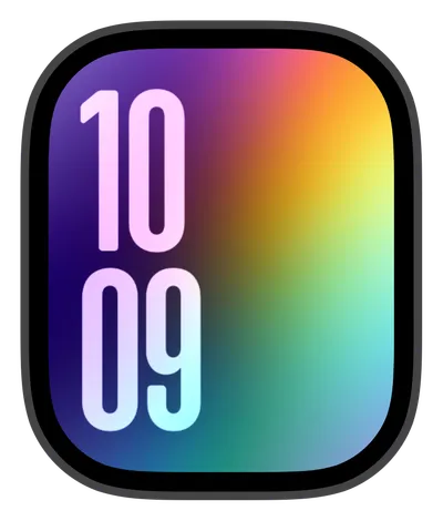 Photo Apple Watch face — Rainbow Hues by Watch Lux