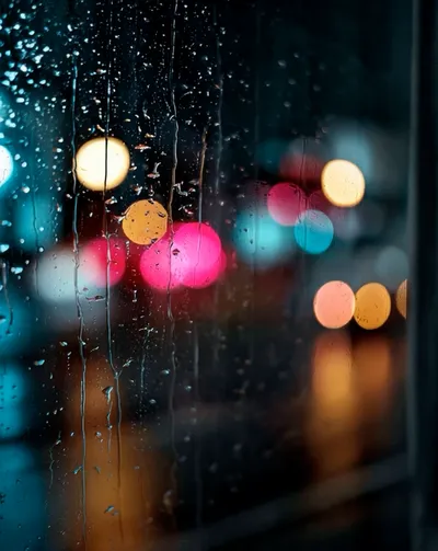 Nature Apple Watch face — Rainy Bokeh by Watch Lux