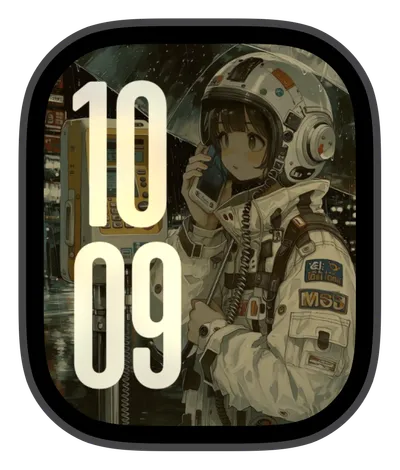 photo Apple Watch face — Rainy Call by Watch Lux